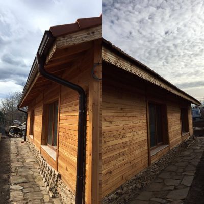 Монтаж на улуци и водосточни тръби - Покриви и улуци ЕООД - Плевен, Ловеч, Троян, Луковит, Кнежа, Белене, Свищов, Велико Търново